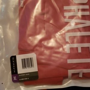 BNIB Alphalete R6 shorts Coral Red size XL